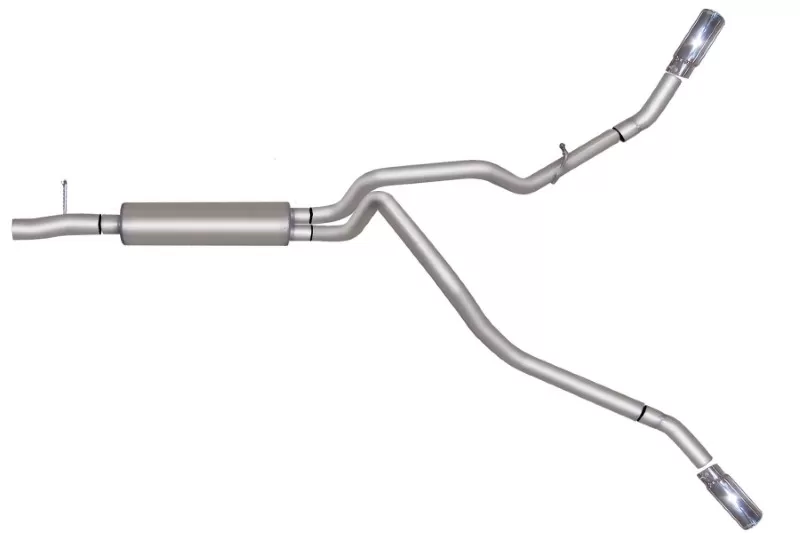 Gibson Performance Aluminized Catback Dual Extreme Exhaust System - 9115