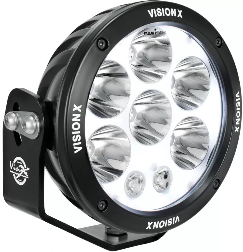 Vision X Lighting 6.7? ADV Light Cannon Series With Amber Halo Single Light - 1236116
