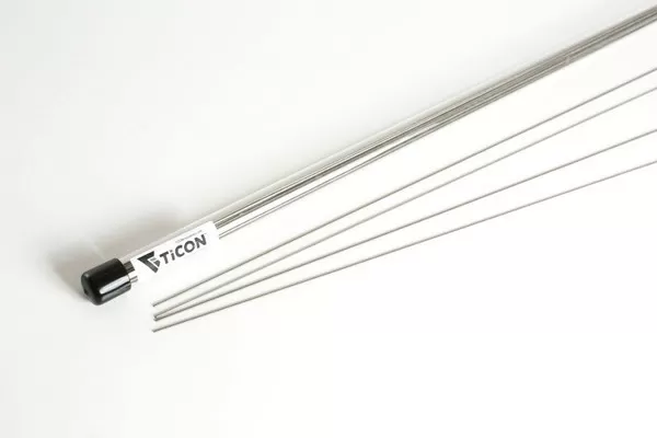 Ticon Industries 2.2mm(.087") Titanium Welding Filler Rod 1/2Lb 39" Length - 110-00002-0001