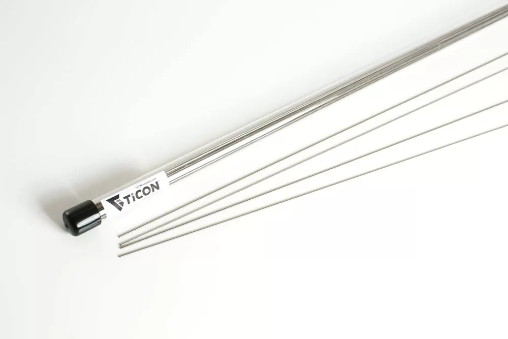 Ticon Industries 1mm(.039") Titanium Welding Filler Rod 1lb 39" Length - 110-00004-0000