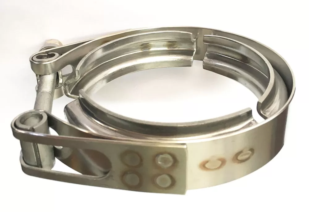Ticon Industries 3" Stainless Steel V-Band Clamp - 119-07600-0000