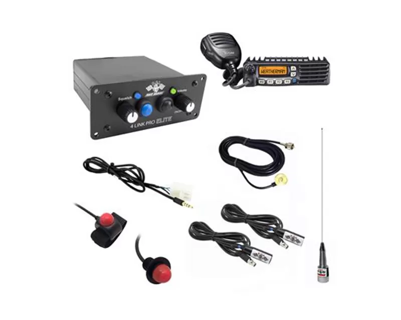 PCI Race Radios Builder 2 Seat Package with Bluetooth and DSP - 2479