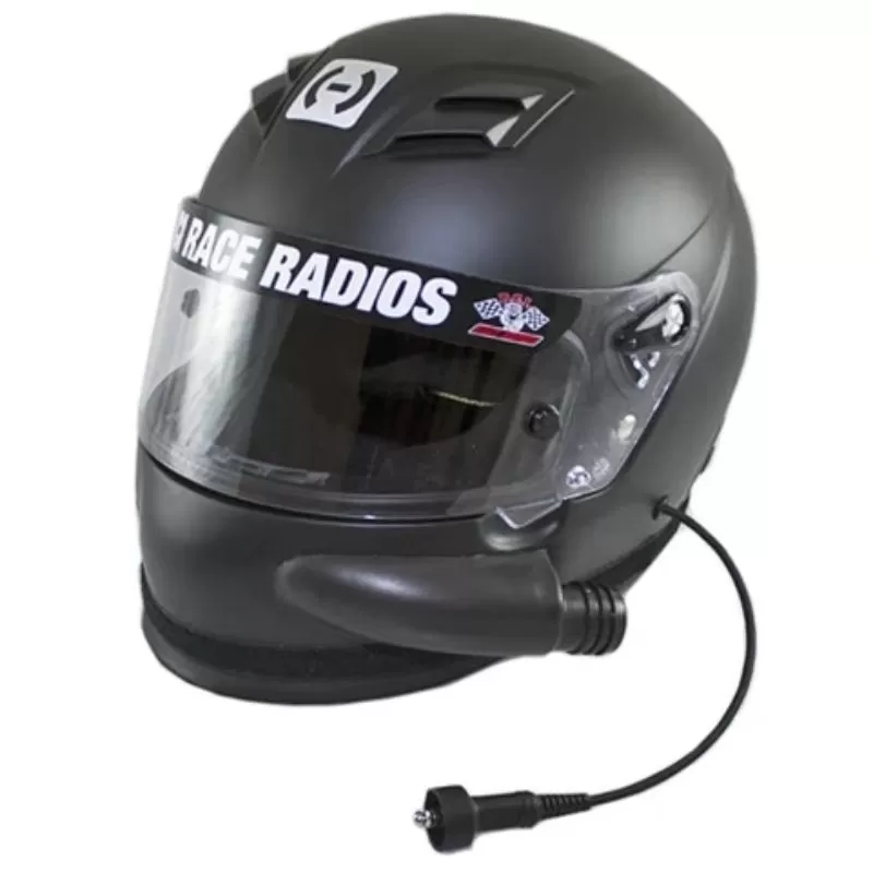 PCI Race Radios PCI HJC AR-10 III RaceAir Helmet SA2015 Medium Black - 2793