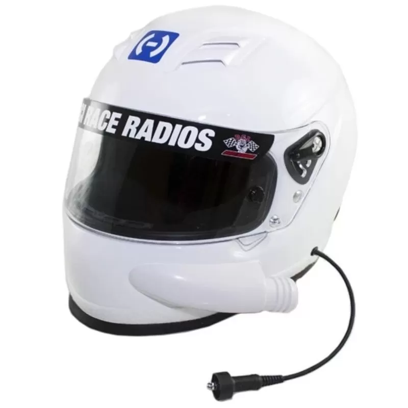 PCI Race Radios PCI HJC AR-10 III RaceAir Helmet SA2015 Large White - 2801