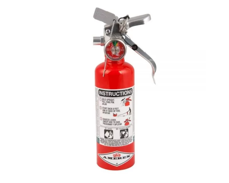 Axia Alloys Red 1.4lb Amerex Halotron Extinguisher - AM1.4H-R