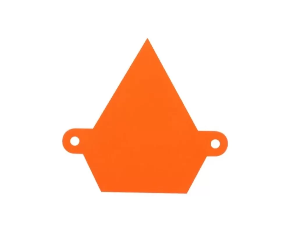 Assault Industries Orange Logo Back Plate - LBP-U-001-04