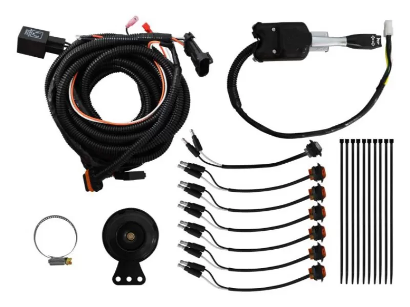SuperATV Plug & Play Turn Signal Kit Column Switch And Attached Horn Polaris General 2016+ - TSK-P-GEN4-001