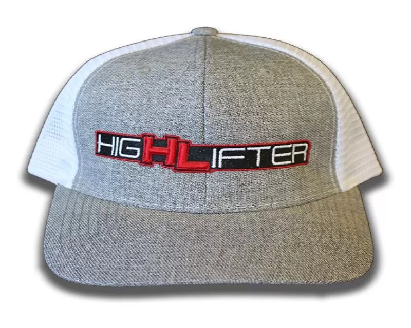 High Lifter Heather Grey and White High Lifter Logo Hat - 59-11122