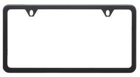 Genuine Subaru Matte Black Slim Line License Plate Frame - SOA342L105
