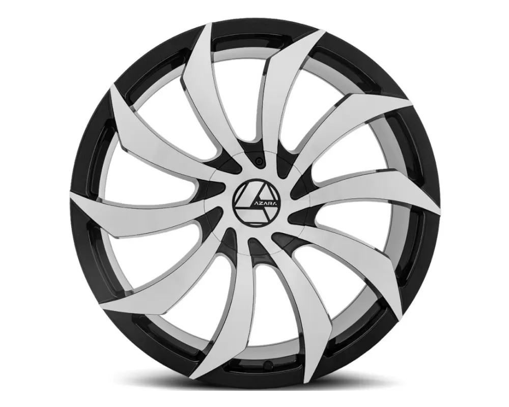 Azara 507 Wheel 20x8.5 5x114.3|5x120 35mm Gloss Black Machined - AZA-507208551143120+35BM