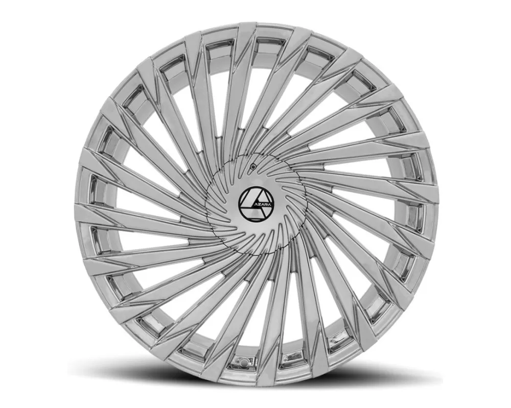 Azara Wheels AZA-501 Chrome Wheel 26x9.5 5x127 | 5x139.7 15mm - AZA-50226951271397+15C