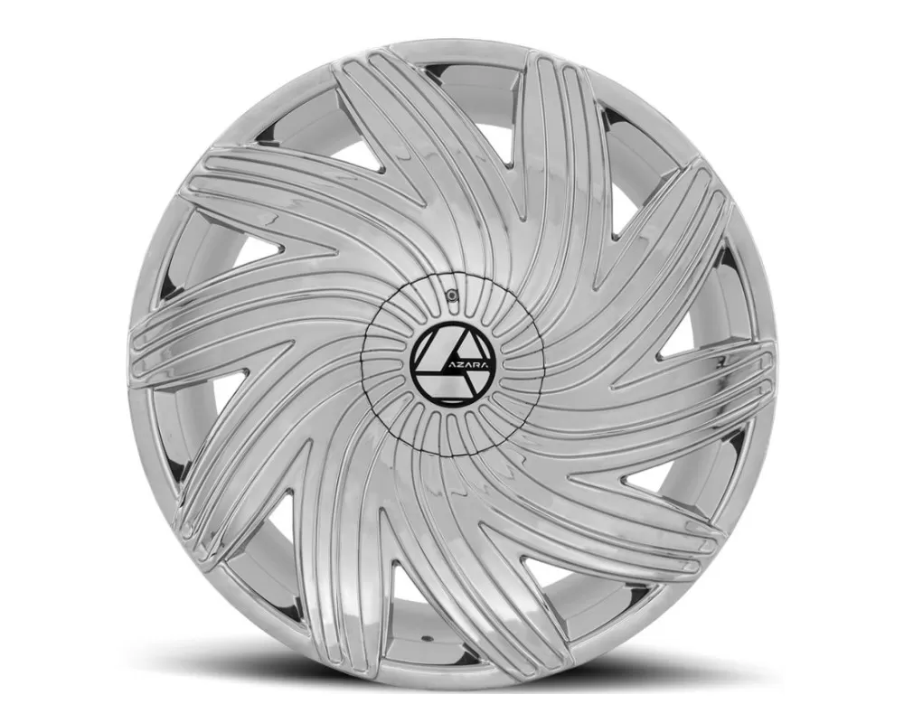 Azara Wheels AZA-502 Chrome Wheel 22x9.5 6x114.3 | 6x139.7 25mm - AZA-5022295611431397+25C