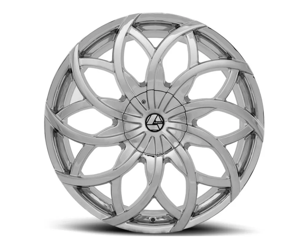 Azara Wheels AZA-504 Chrome Wheel 20x8.5 6x127 | 6x139.7 25mm - AZA-504208561271397+25C