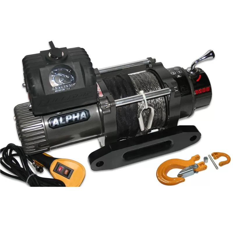 Bulldog Winch 8288 Comp Winch W/75 Ft Synthetic Rope - 10009