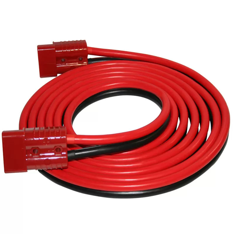 Bulldog Winch Jumper Cable 15 Ft 2 Gauge W/Quick Connects Set - 20219