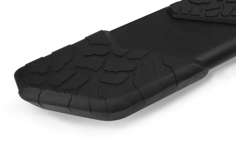Raptor Series 5" Tread Step Slide Track Running Boards Black Textured Aluminum Toyota Tacoma Access | Extended Cab 2005-2023 - 1904-0367BT