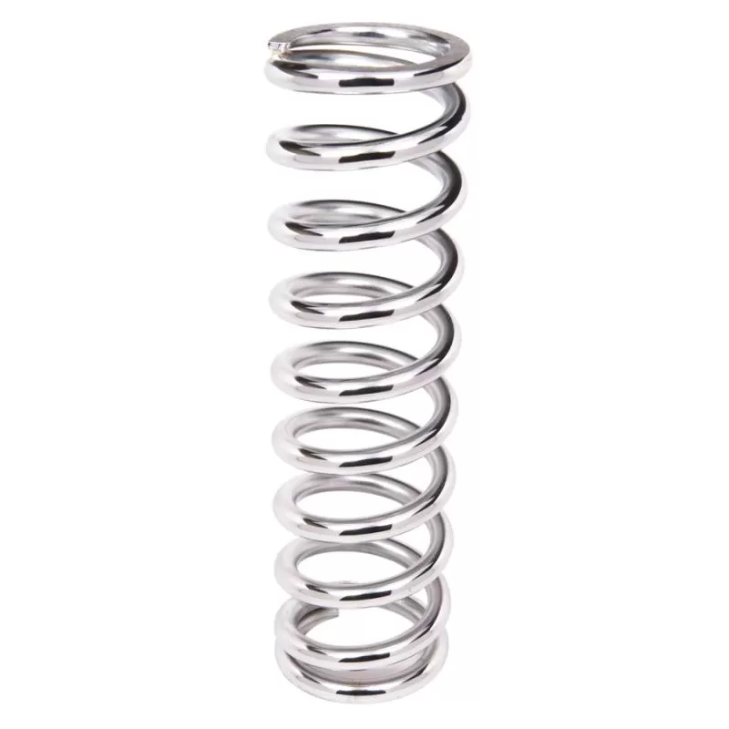 Aldan American Coil-Over-Spring, 100 lbs./in. Rate, 12 in. Length, 2.5 in. I.D. Chrome, Each - 12-100CH