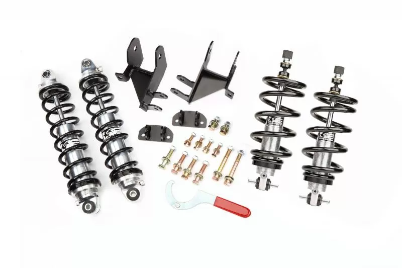 Aldan American Coil-Over Kit, GM, 68-72 A-Body, SB, Double Adj. Bolt-on, front and rear. - 300239