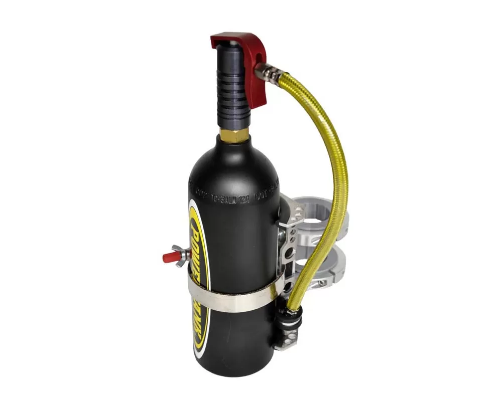 Power Tank CO2 Bottle Power Trigger W/Bracket Single Barrel Matte Black - PTM-0200