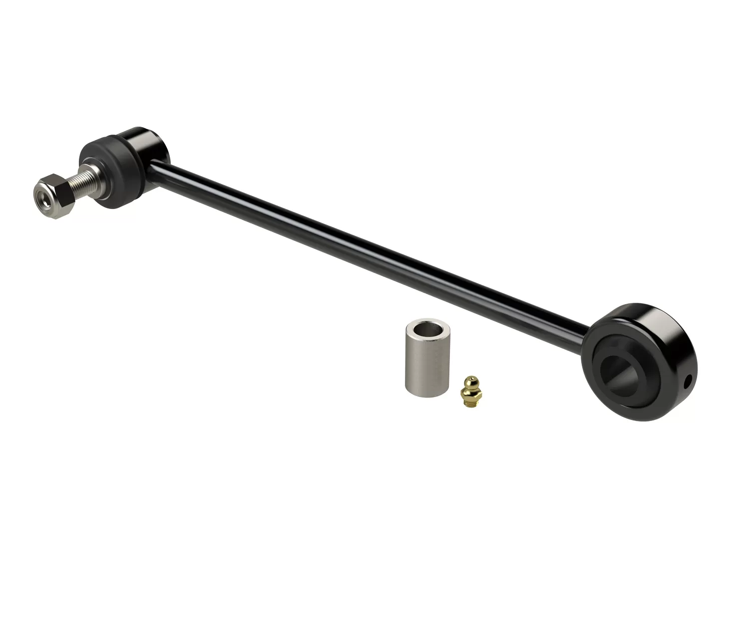 TeraFlex 0-2.5 Inch Lift Front Sway Bar Replacement Link Single 8-1/2 Inch Jeep Wrangler JK/JKU 2007-2018 - 1753006