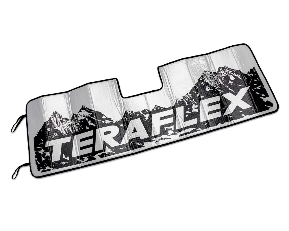 TeraFlex Windshield Sunshade w/ ADAS Jeep Wrangler|Gladiator 2010+ - 5028703