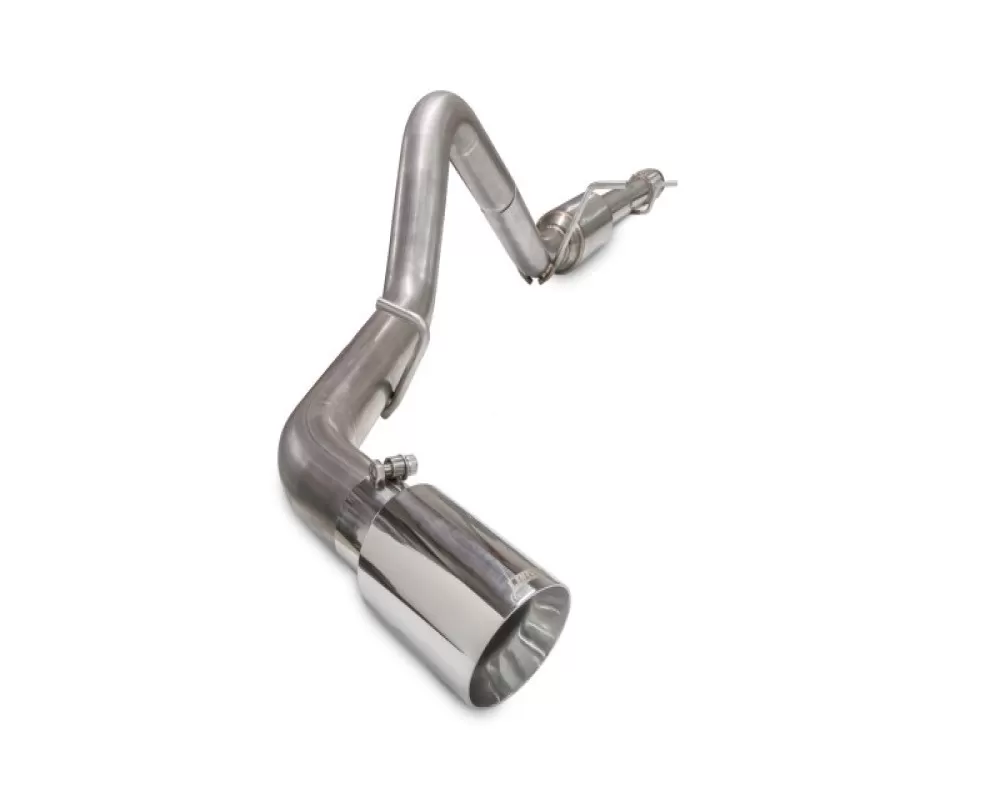 Carven Exhaust Competitor Series Catback w/ 4 inch Single Tip Polished Chevrolet Silverado 1500 2019-2020 - CS1026