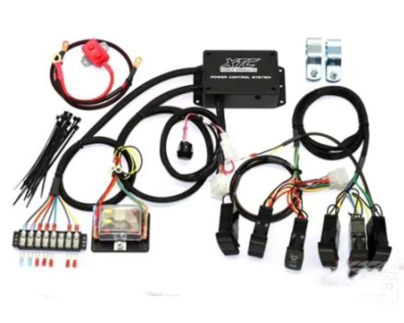 XTC Power Products 6 Switch Power Control System with Strobe Lights Switch - Yes, Include Basic Rocker Switches Can-Am Maverick X3 2015-2023 - PCS-72S-MAV