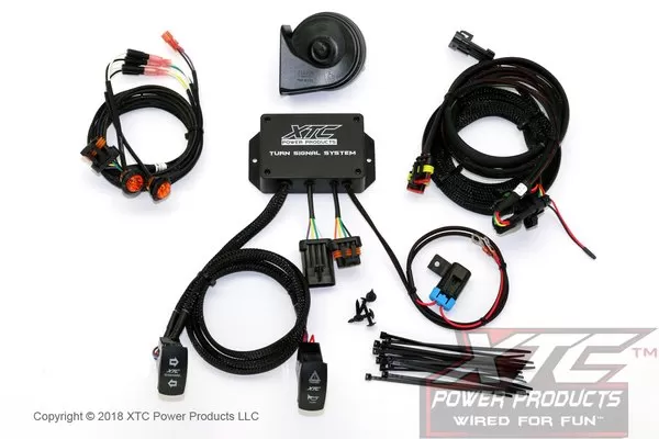 XTC Power Products Plug & Play Turn Signal System with Horn uses Factory Brake Lights Can-Am Defender - TSS-DEF