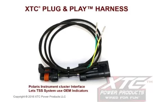 XTC Power Products Polaris Instrument Cluster Turn Signal Adapter Polaris RZR XP | Ranger XP 900/1000 | General  2014-2017 - TSS-POL-INS