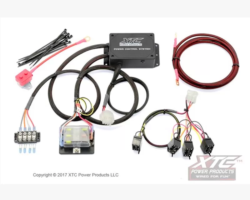 XTC Power Products Plug & Play 4 Switch Power Control System Polaris RZR XP  2014-2017 - PCS-44-NS