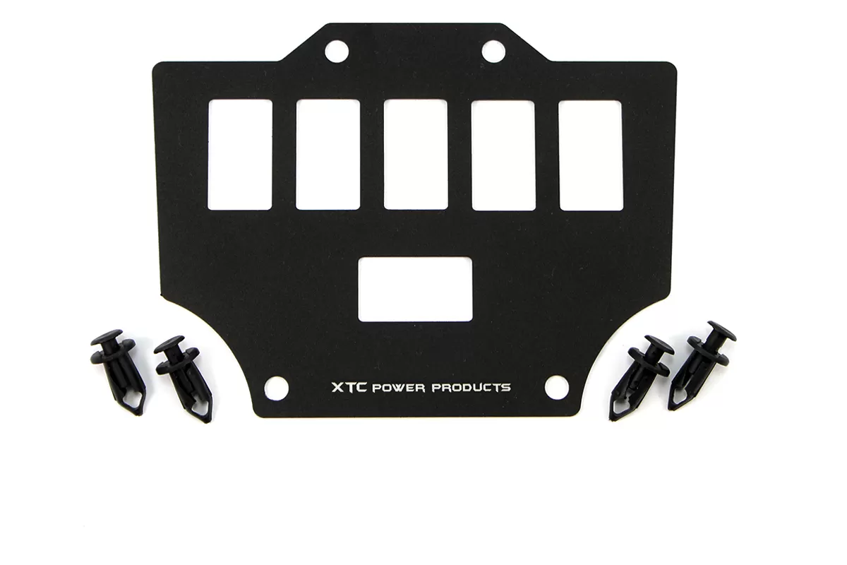 XTC Power Products Center Console 6 Switch Plate Honda Talon - SP-6SW-HT