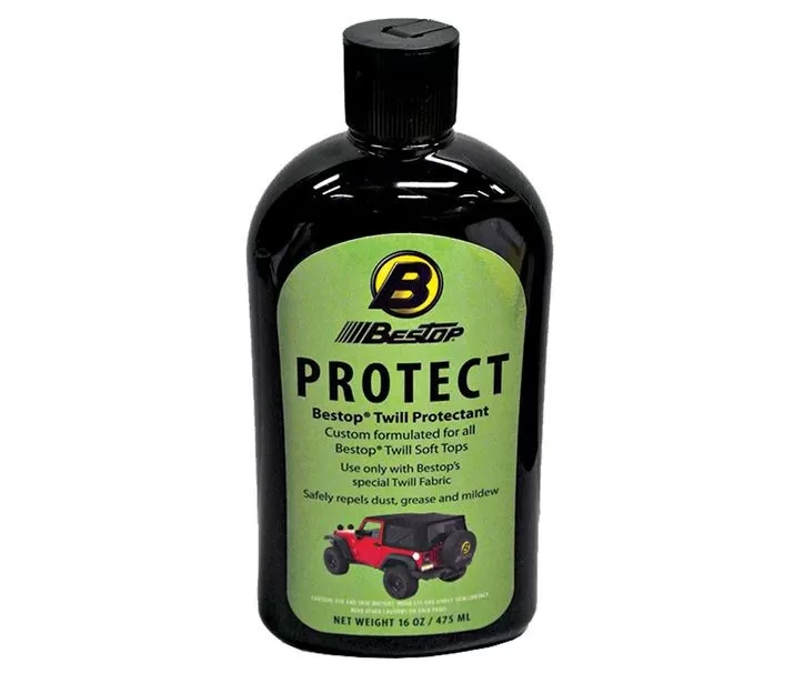 Bestop Black Twill Protectant For Your Black Twill Soft Tops 16oz Bottle Unboxed - 11207-00
