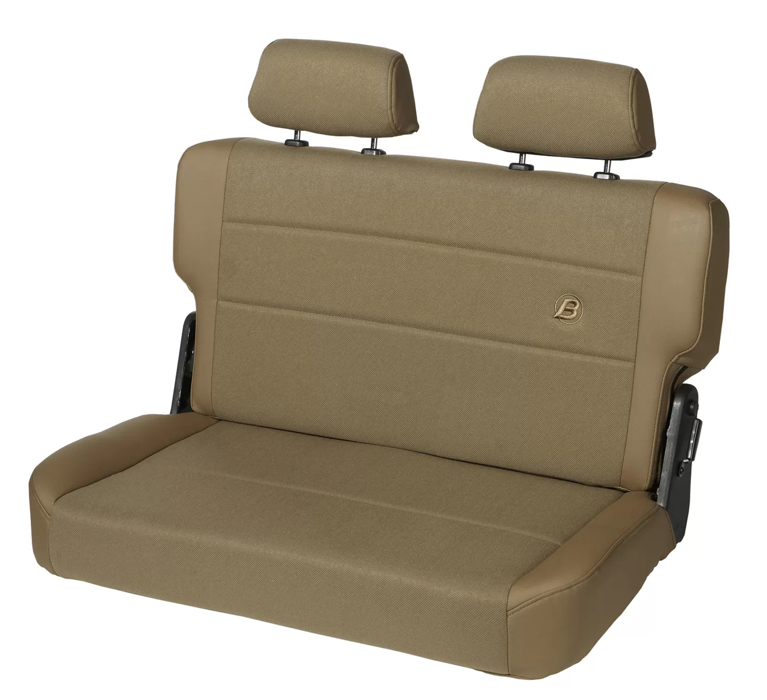 Bestop Fabric Spice Trailmax II Fold-N-Tumble Rear Bench Seat Jeep CJ-5 | CJ-7 | Wrangler YJ 1955-1995 - 39441-37