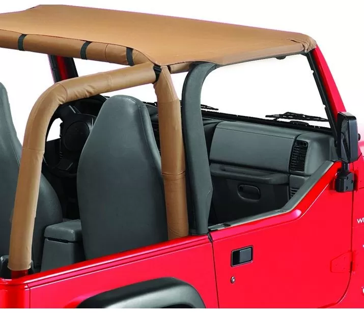 Bestop Spice Header Standard Targa Style Bikini Top Jeep Wrangler 1997-2002 - 52525-37