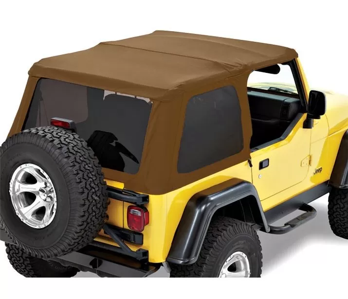 Bestop Spice Replace-A-Top for Trektop Hardware Tinted Window Jeep Wrangler 1997-2006 - 52820-37