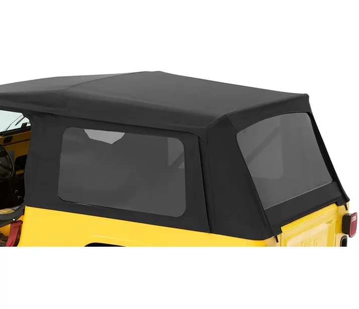 Bestop Black Diamond Tinted Window Kit for Supertop NX Jeep Wrangler 2004-2006 - 58710-35