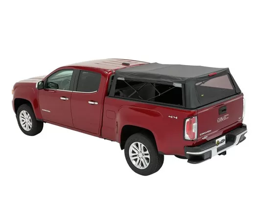 Bestop Black Diamond Supertop for Truck 2 For 5 Ft. Bed Chevrolet Colorado| GMC Canyon 2015-2019 - 77323-35