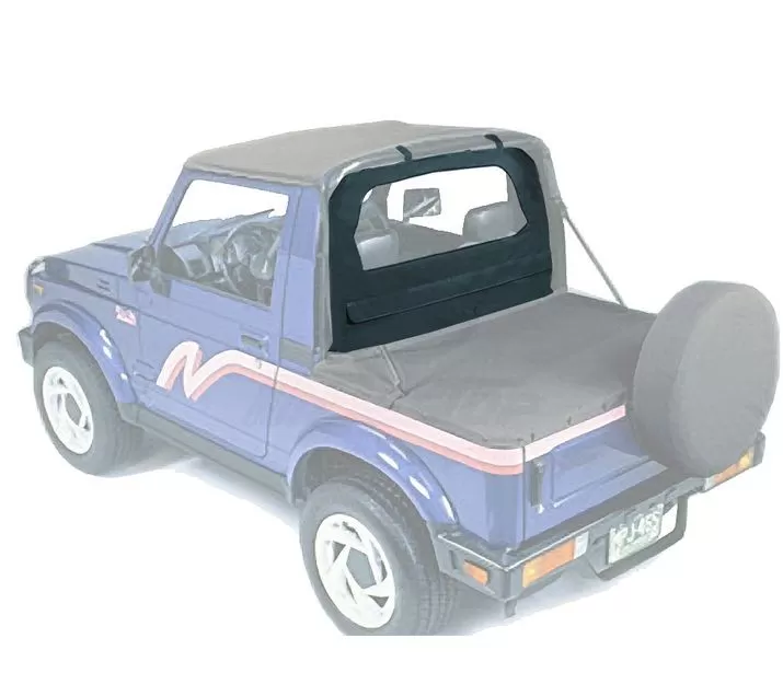 Bestop Black Denim Standard Windjammer Chevrolet Geo Tracker | Suzuki Sidekick 1995-1998 - 80062-15