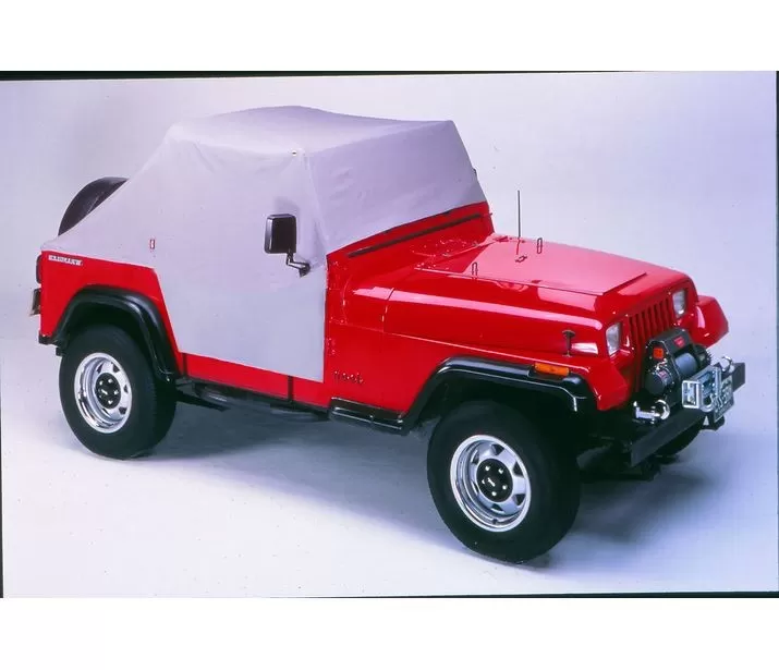Bestop Charcoal/Gray All Weather Trail Cover Jeep CJ-7 | Wrangler 1976-1991 - 81035-09