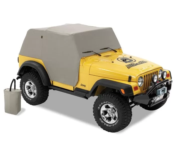 Bestop Charcoal/Gray All Weather Trail Cover Jeep Wrangler 1997-2006 - 81037-09