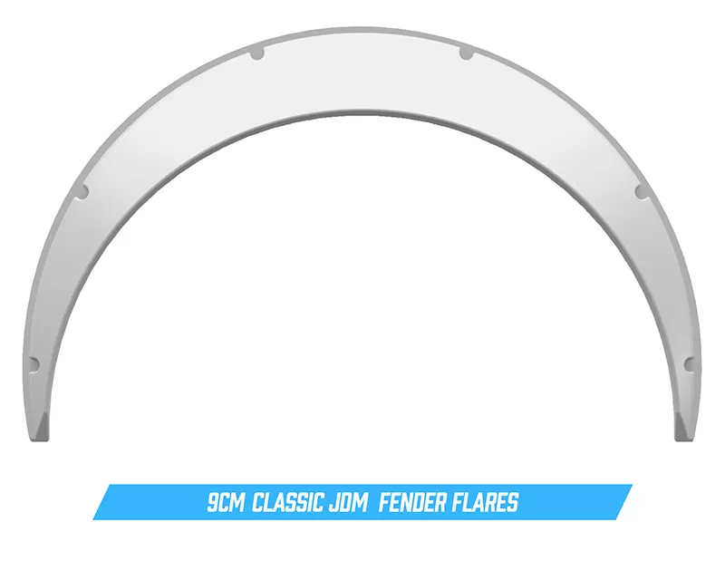 Clinched Flares Classic 9cmUniversal Fender Flares - Cl9