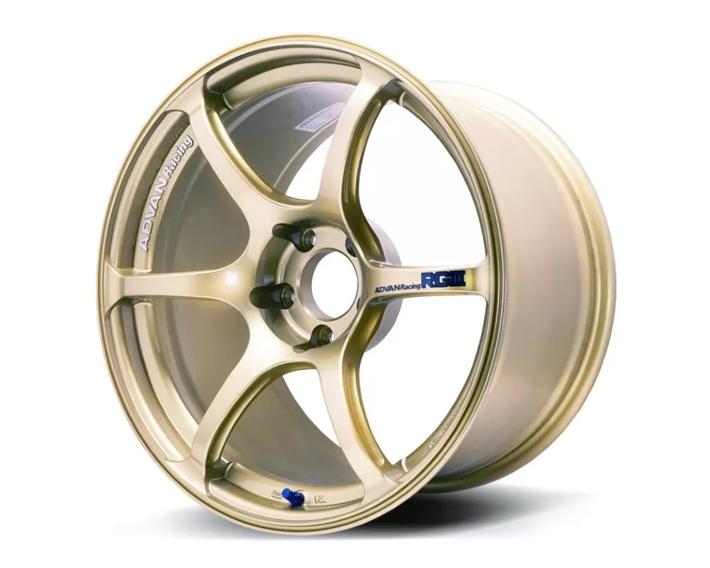 Advan RGIII Wheel 17x7 4x100 47mm Racing Gold Metallic - YAR7E47AZ