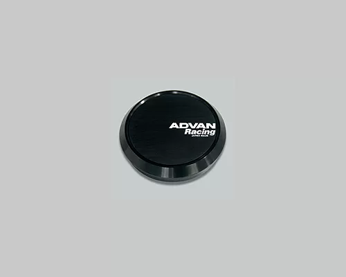 Advan 73mm Center Cap 114.3/120 PCD Flat Type Black - YZ9566