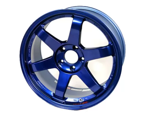 Volk Racing TE37 SL Wheel 19x10.5 5x120 22mm Hyper Blue - WVD622WPE