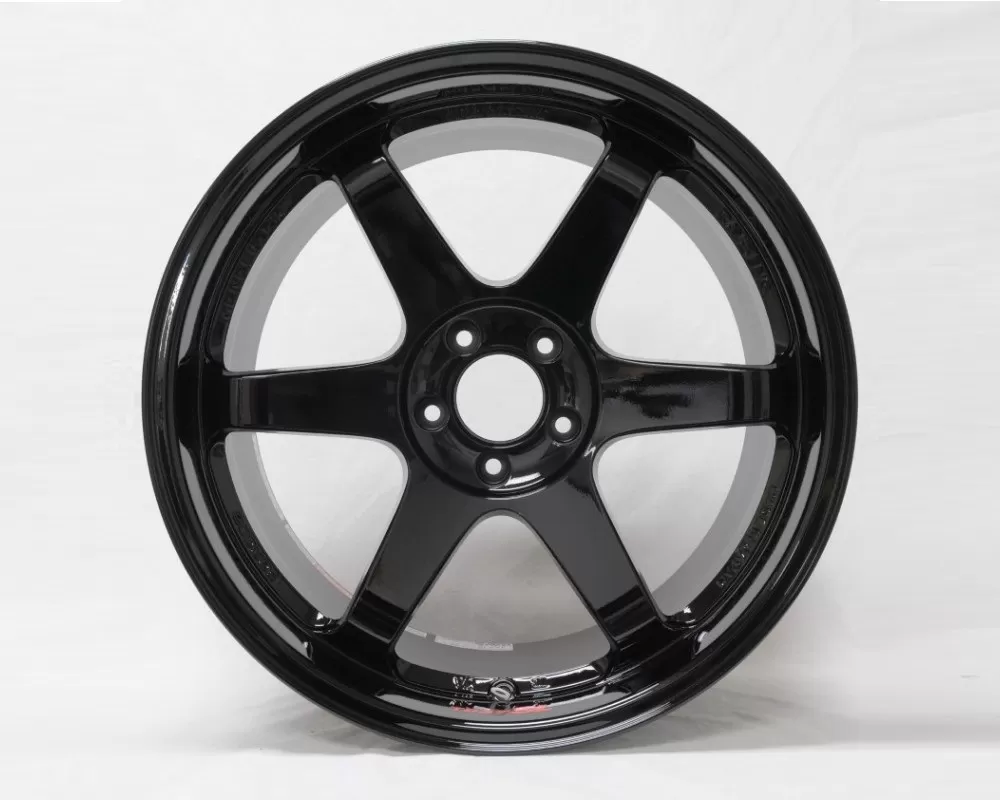 Volk Racing TE37 SL Wheel 19x10.5 5x114.3 12mm Gloss Black - WVD612EP9