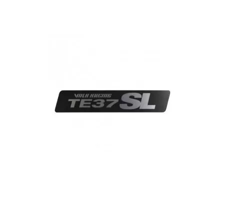 Volk Racing TE37SL Repair Rim Sticker - Metal Black - WTE37SLLIPSTKMB