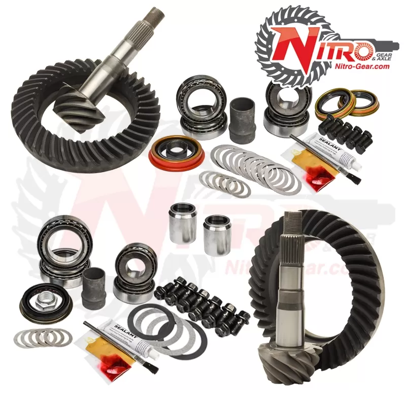 Nitro Gear & Axle 4.56 Ratio Gear Package Kit Toyota Tacoma | Tundra W/ O E-Locker 1995-2006 - GPTACO96-04-4.56