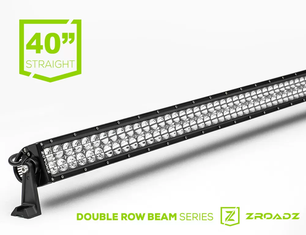 ZROADZ 40 Inch Universal LED Straight Double Row Light Bar - Z30BC14W240
