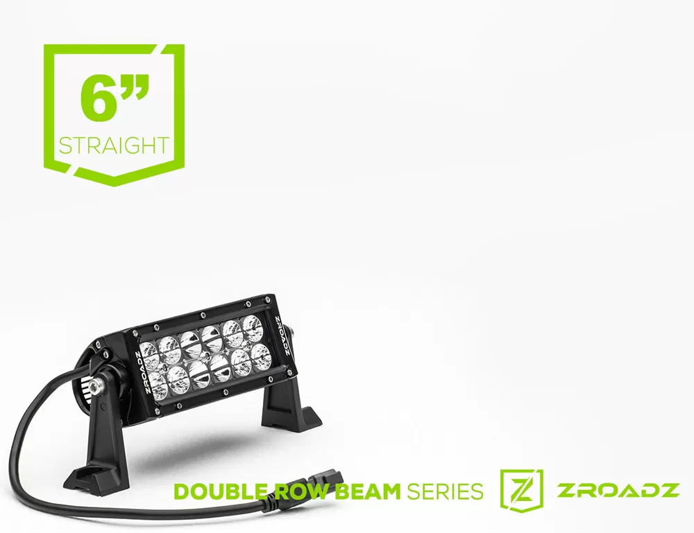 ZROADZ (1) 6 Inch LED Straight Double Row Light Bar - Z30BC14W36