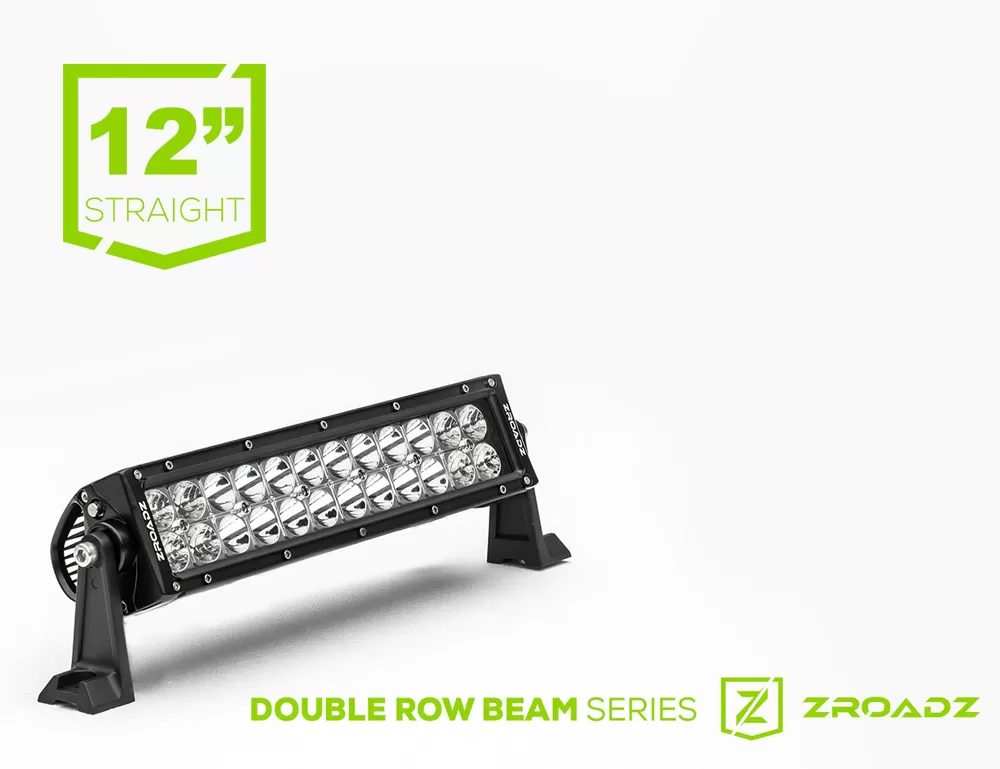 ZROADZ (1) 12 Inch LED Straight Double Row Light Bar - Z30BC14W72